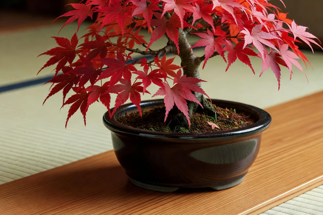 山紅葉（モミジ）の盆栽